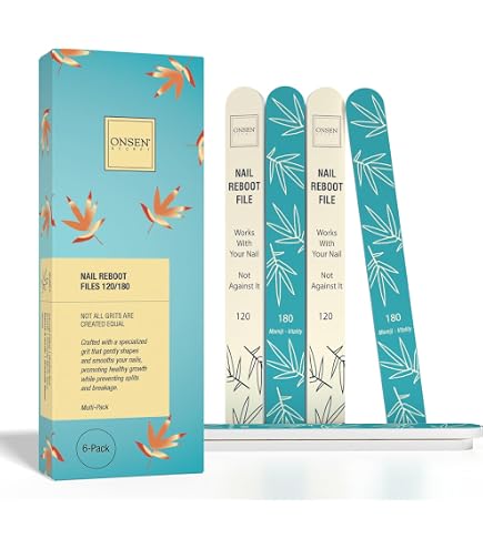Amazon.com : Onsen Secret Japanese Nail File - Professional 10
